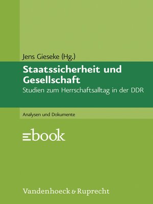 cover image of Staatssicherheit und Gesellschaft
